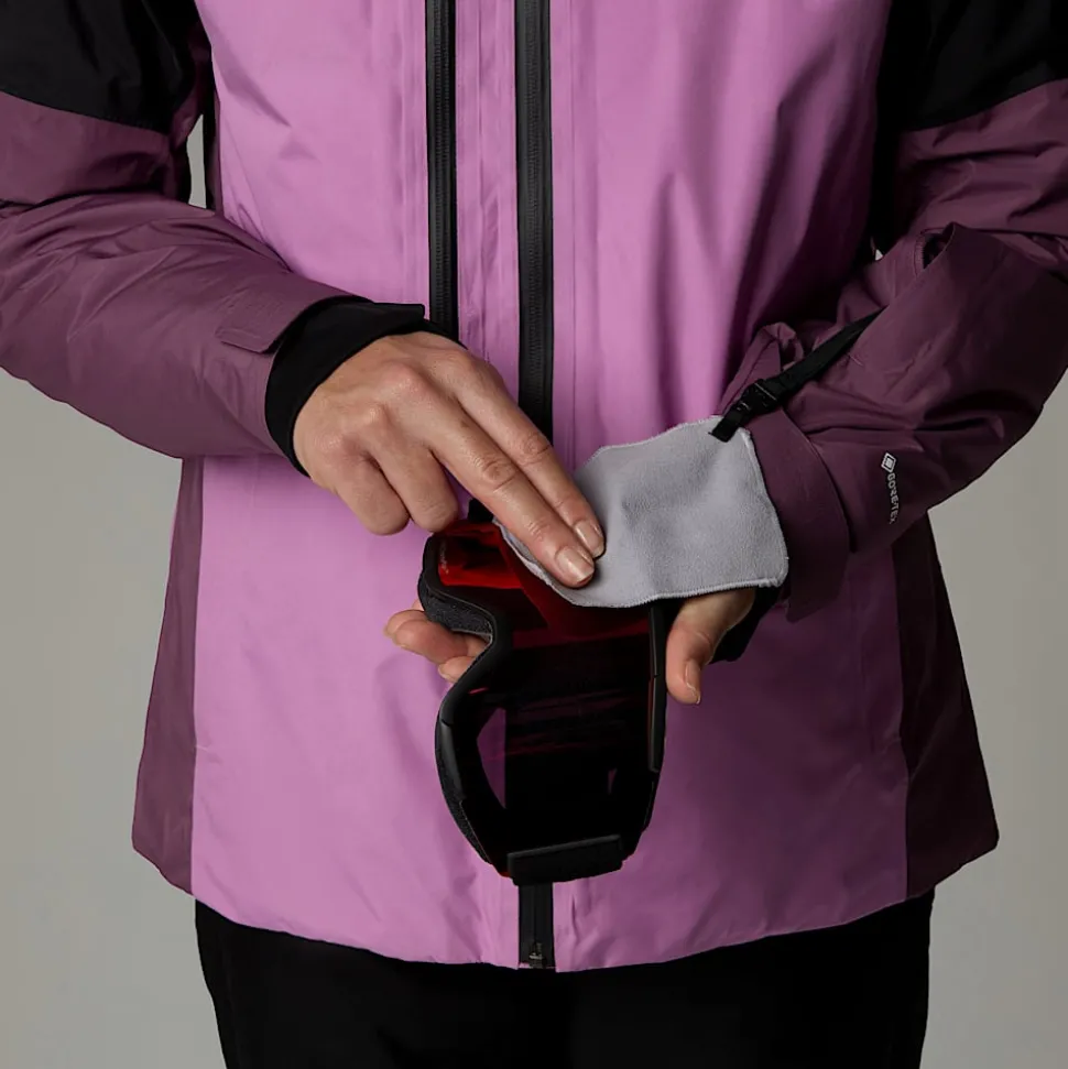 Cheap The North Face Isoleret Dawnstrike GORE-TEX® Jakke Til Damer TNF Black-Dragonfruit-Midnight Mauve