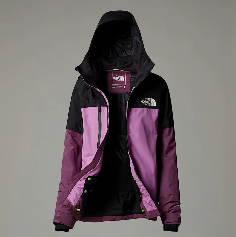 Cheap The North Face Isoleret Dawnstrike GORE-TEX® Jakke Til Damer TNF Black-Dragonfruit-Midnight Mauve