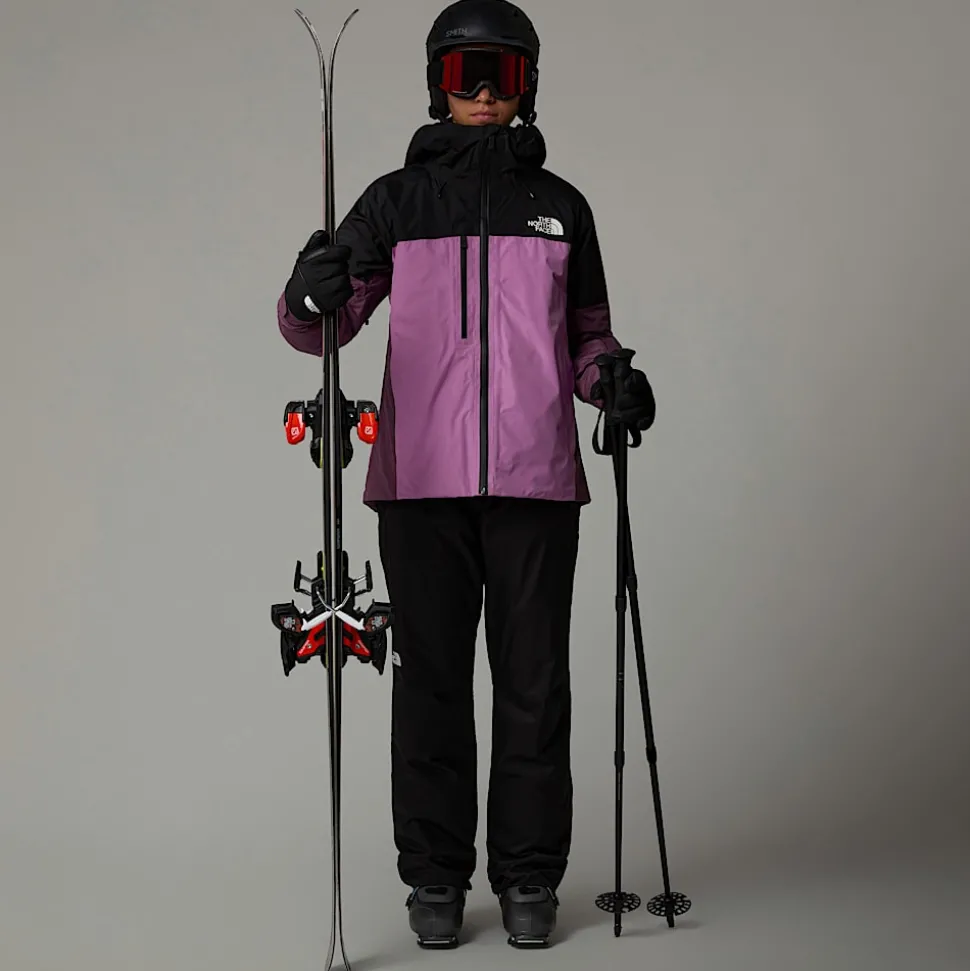 Cheap The North Face Isoleret Dawnstrike GORE-TEX® Jakke Til Damer TNF Black-Dragonfruit-Midnight Mauve
