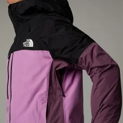 Cheap The North Face Isoleret Dawnstrike GORE-TEX® Jakke Til Damer TNF Black-Dragonfruit-Midnight Mauve