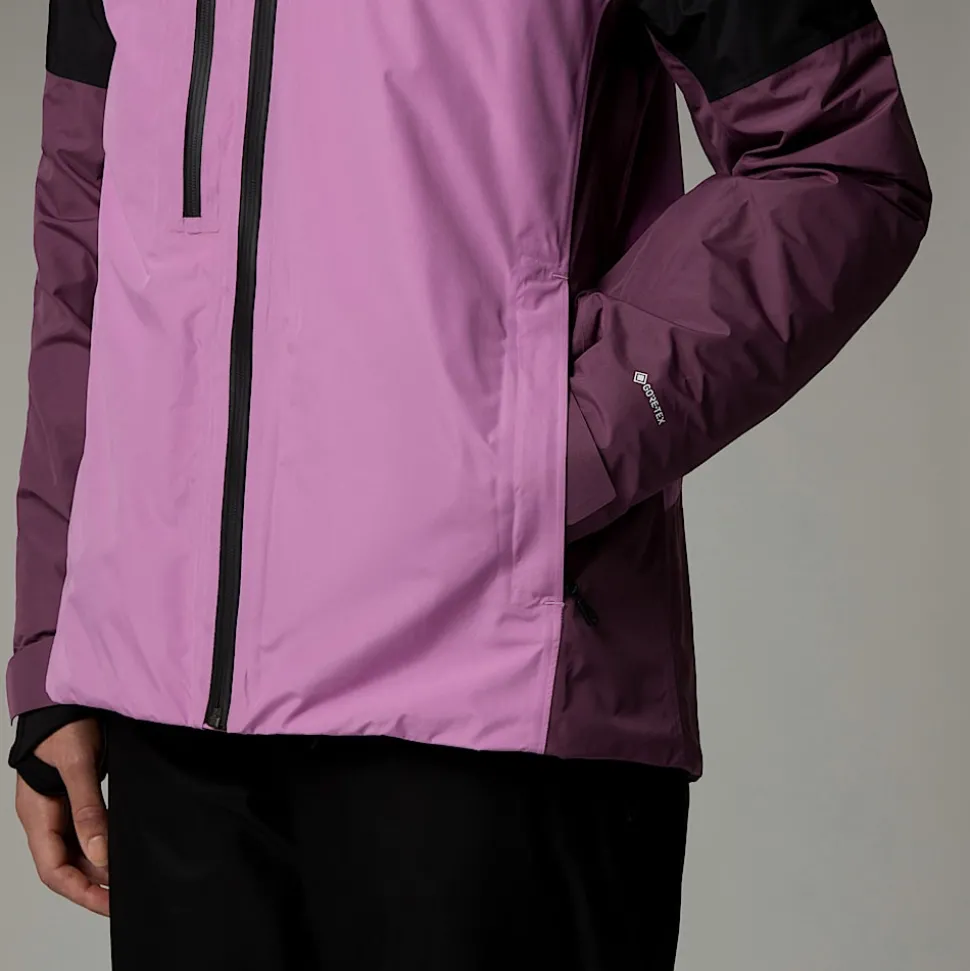 Cheap The North Face Isoleret Dawnstrike GORE-TEX® Jakke Til Damer TNF Black-Dragonfruit-Midnight Mauve