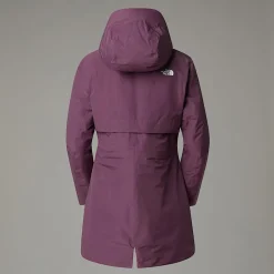 Cheap The North Face Isoleret Hikestellar Parka Til Damer Midnight Mauve