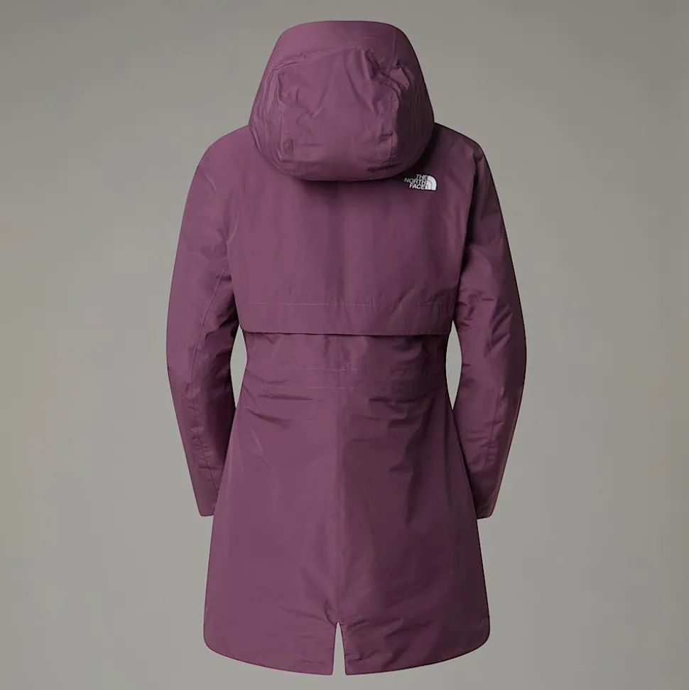 Cheap The North Face Isoleret Hikestellar Parka Til Damer Midnight Mauve