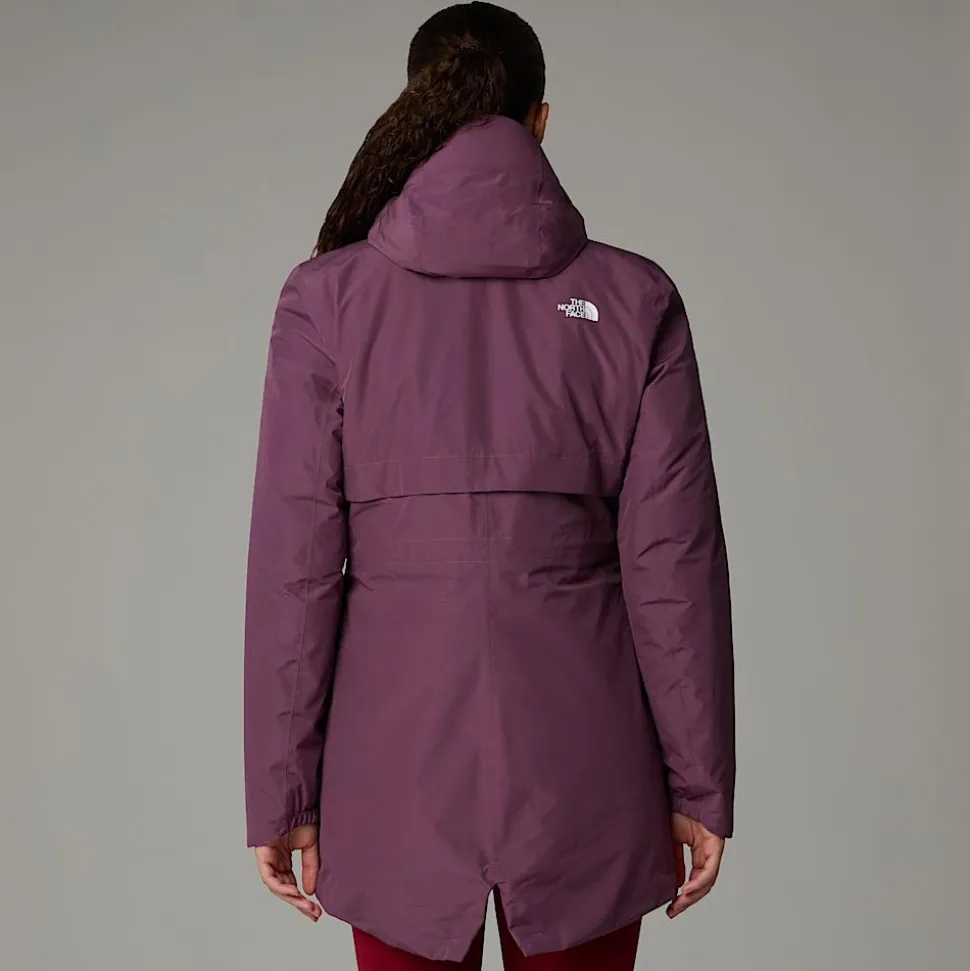 Cheap The North Face Isoleret Hikestellar Parka Til Damer Midnight Mauve