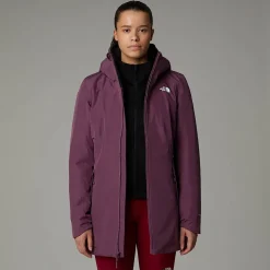Cheap The North Face Isoleret Hikestellar Parka Til Damer Midnight Mauve