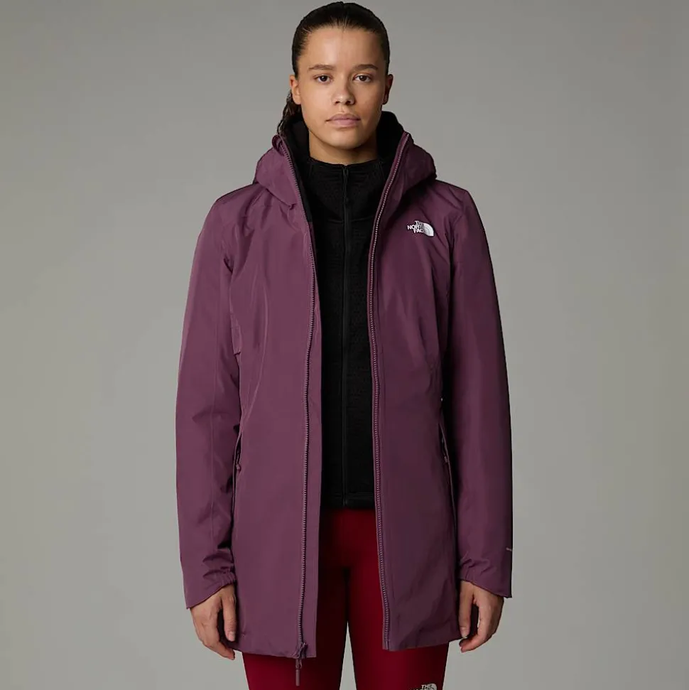 Cheap The North Face Isoleret Hikestellar Parka Til Damer Midnight Mauve