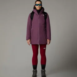 Cheap The North Face Isoleret Hikestellar Parka Til Damer Midnight Mauve