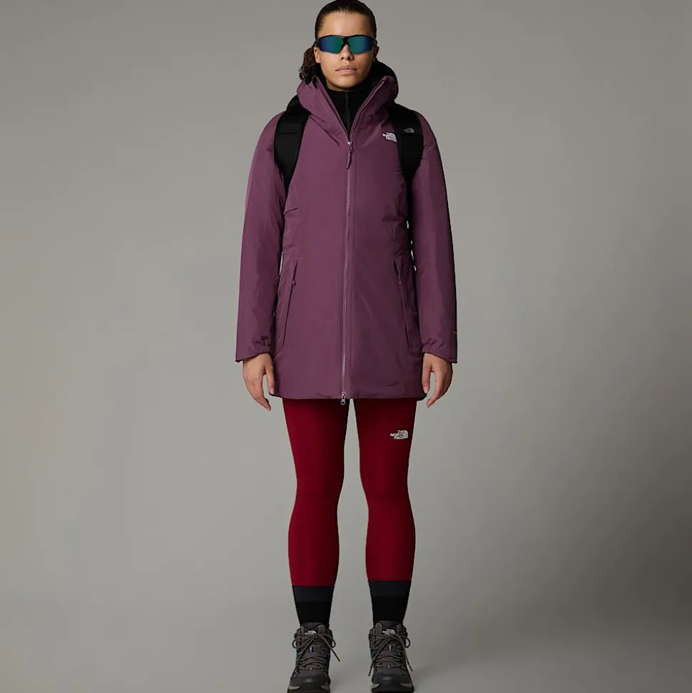 Cheap The North Face Isoleret Hikestellar Parka Til Damer Midnight Mauve