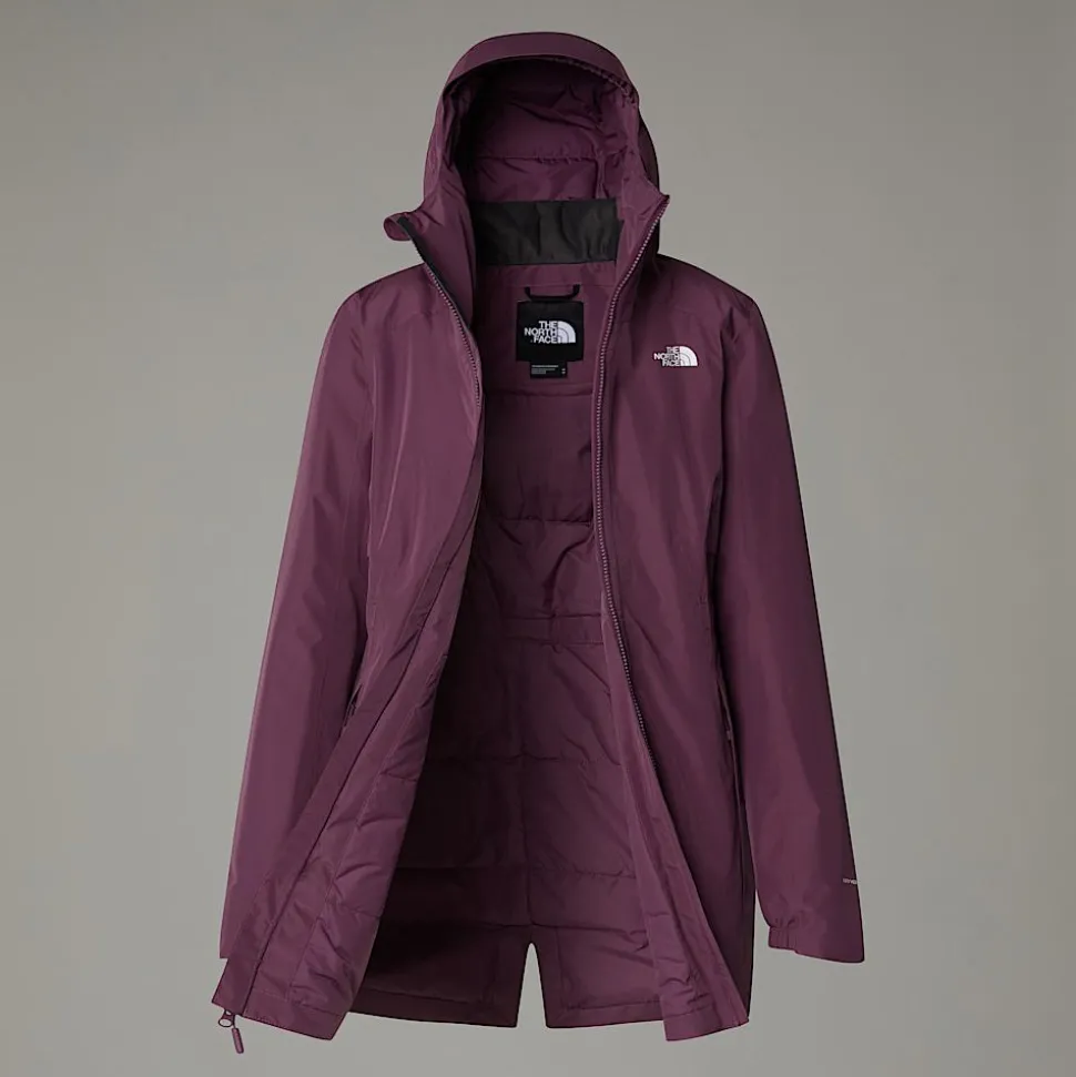 Cheap The North Face Isoleret Hikestellar Parka Til Damer Midnight Mauve