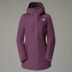 Cheap The North Face Isoleret Hikestellar Parka Til Damer Midnight Mauve