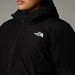Fashion The North Face Isoleret Hikesteller Parka I Store Størrelser Til Damer TNF Black-NPF