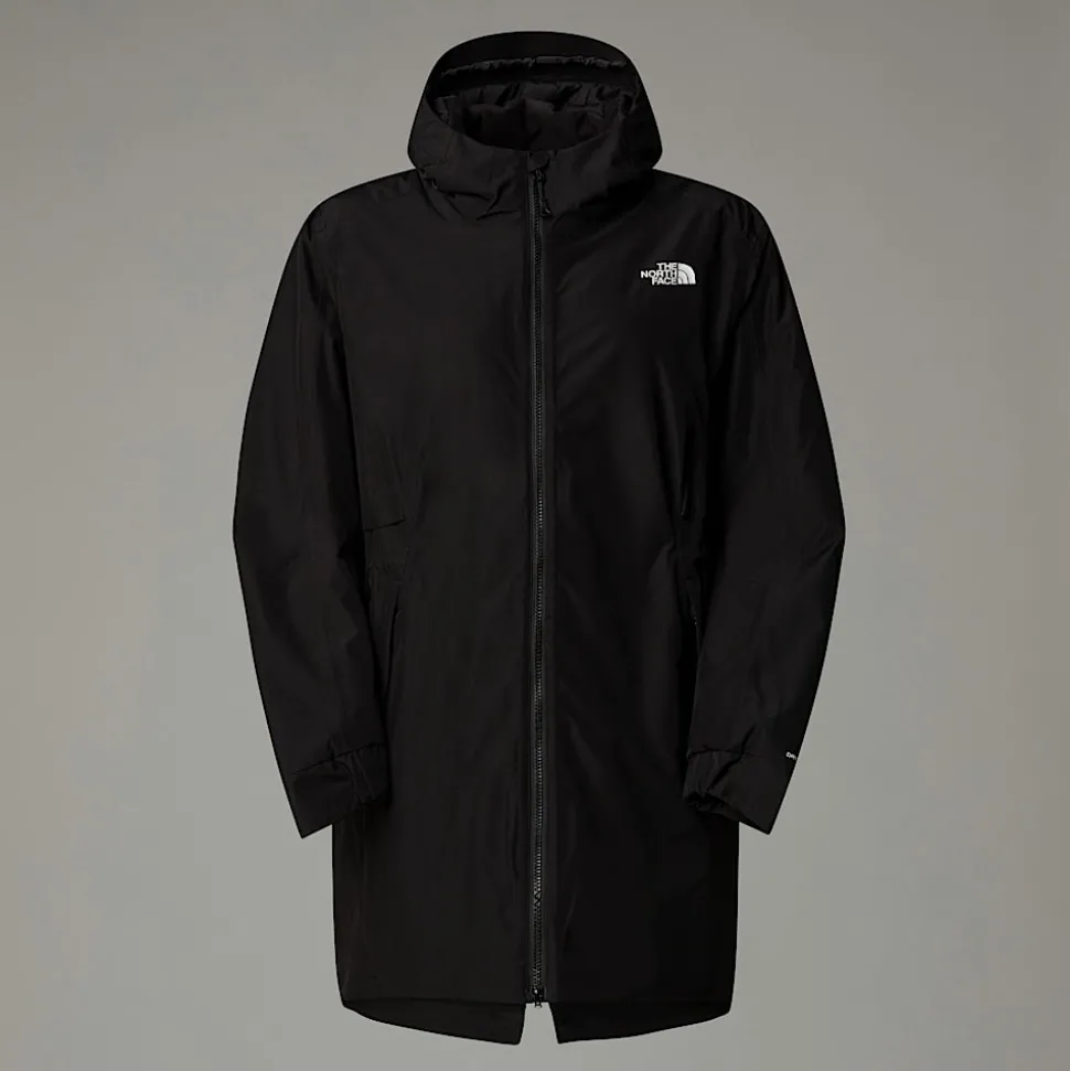 Fashion The North Face Isoleret Hikesteller Parka I Store Størrelser Til Damer TNF Black-NPF