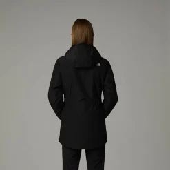 Best Sale The North Face Isoleret Hikesteller Parka Til Piger TNF Black