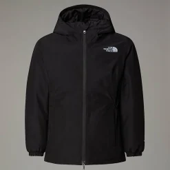 Best Sale The North Face Isoleret Hikesteller Parka Til Piger TNF Black