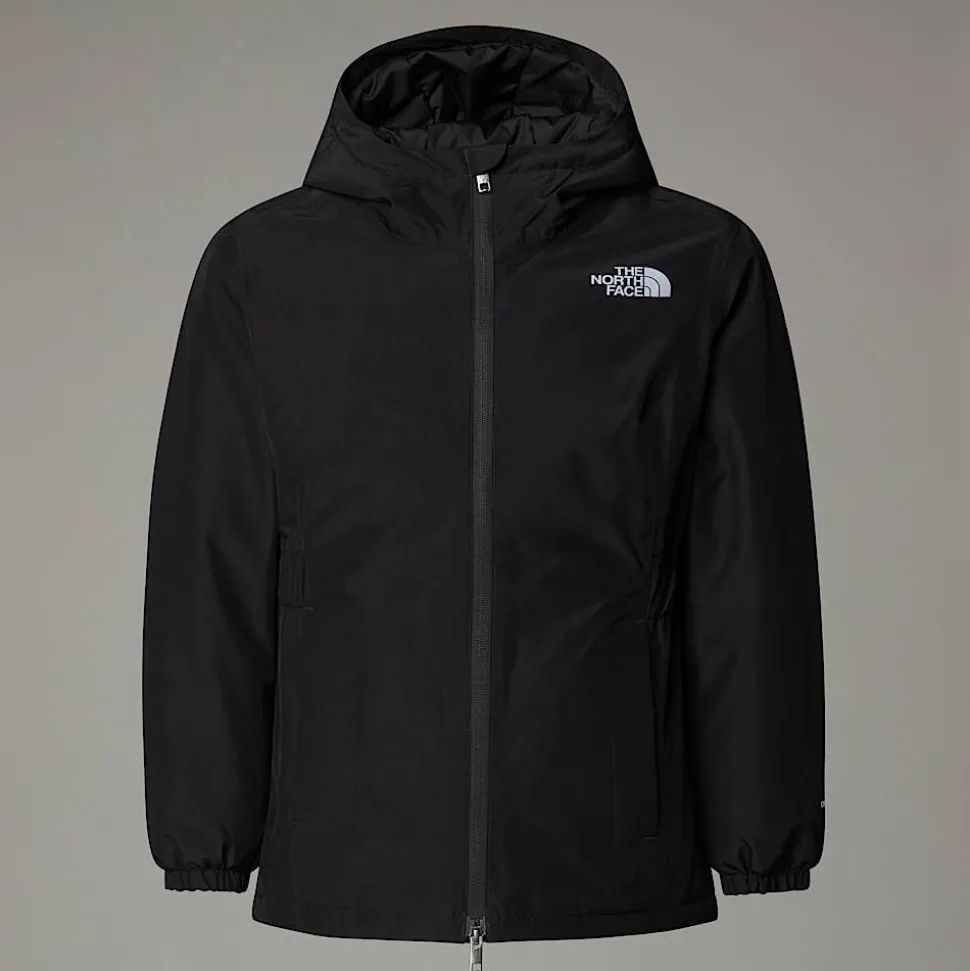 Best Sale The North Face Isoleret Hikesteller Parka Til Piger TNF Black
