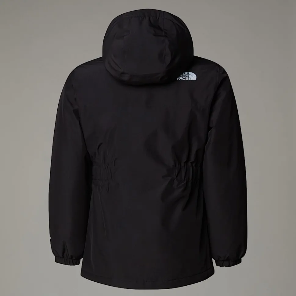 Best Sale The North Face Isoleret Hikesteller Parka Til Piger TNF Black