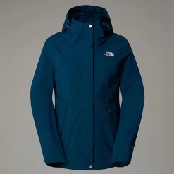 Flash Sale The North Face Isoleret Inlux Jakke Til Damer Midnight Petrol