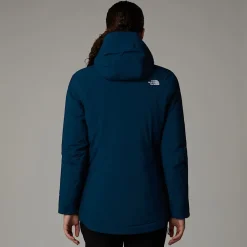 Flash Sale The North Face Isoleret Inlux Jakke Til Damer Midnight Petrol