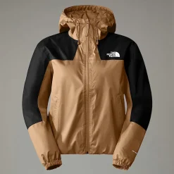 Sale The North Face Isoleret LFS Skaljakke Til Damer ALMOND BUTTER/TNF BLACK