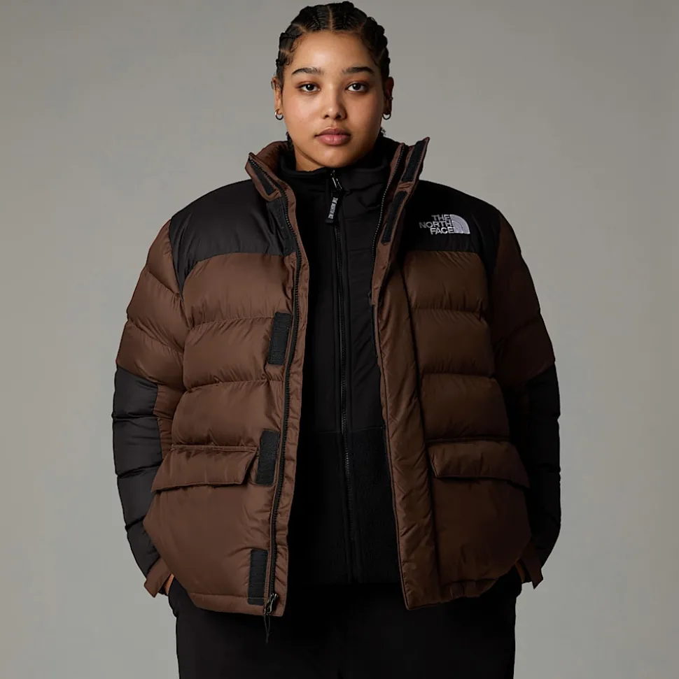 Sale The North Face Isoleret Limbara Jakke I Store Størrelser Til Damer Smokey Brown