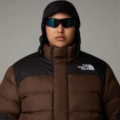 Sale The North Face Isoleret Limbara Jakke I Store Størrelser Til Damer Smokey Brown