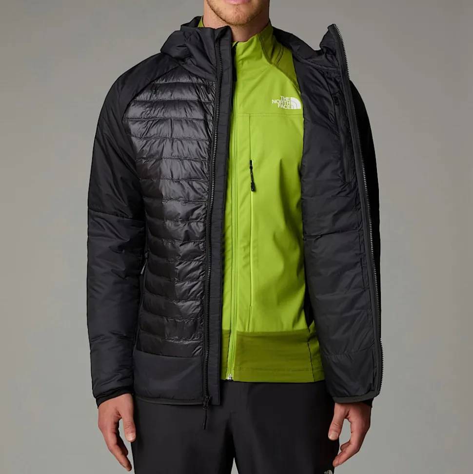 Outlet The North Face Isoleret Macugnaga Hybrid Jakke Til Herrer Asphalt Grey-TNF Black-NPF