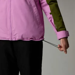 Hot The North Face Isoleret Namak Jakke Til Damer Forest Olive-Dragonfruit