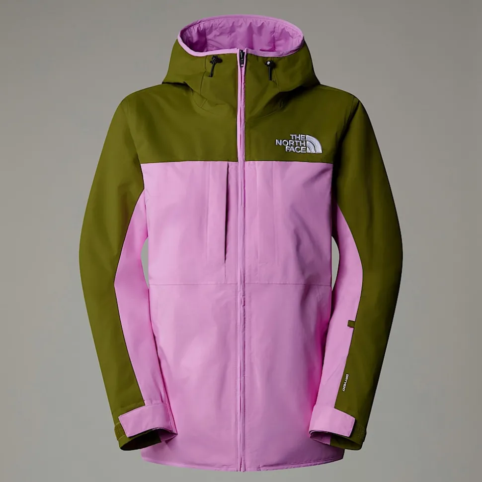 Hot The North Face Isoleret Namak Jakke Til Damer Forest Olive-Dragonfruit
