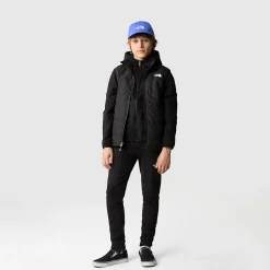 Fashion The North Face Isoleret Reactor Vest Til Unge TNF Black