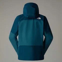 Best The North Face Jazzi 3L GORE-TEX® Jakke Til Herrer Midnight Petrol-Mallard Blue