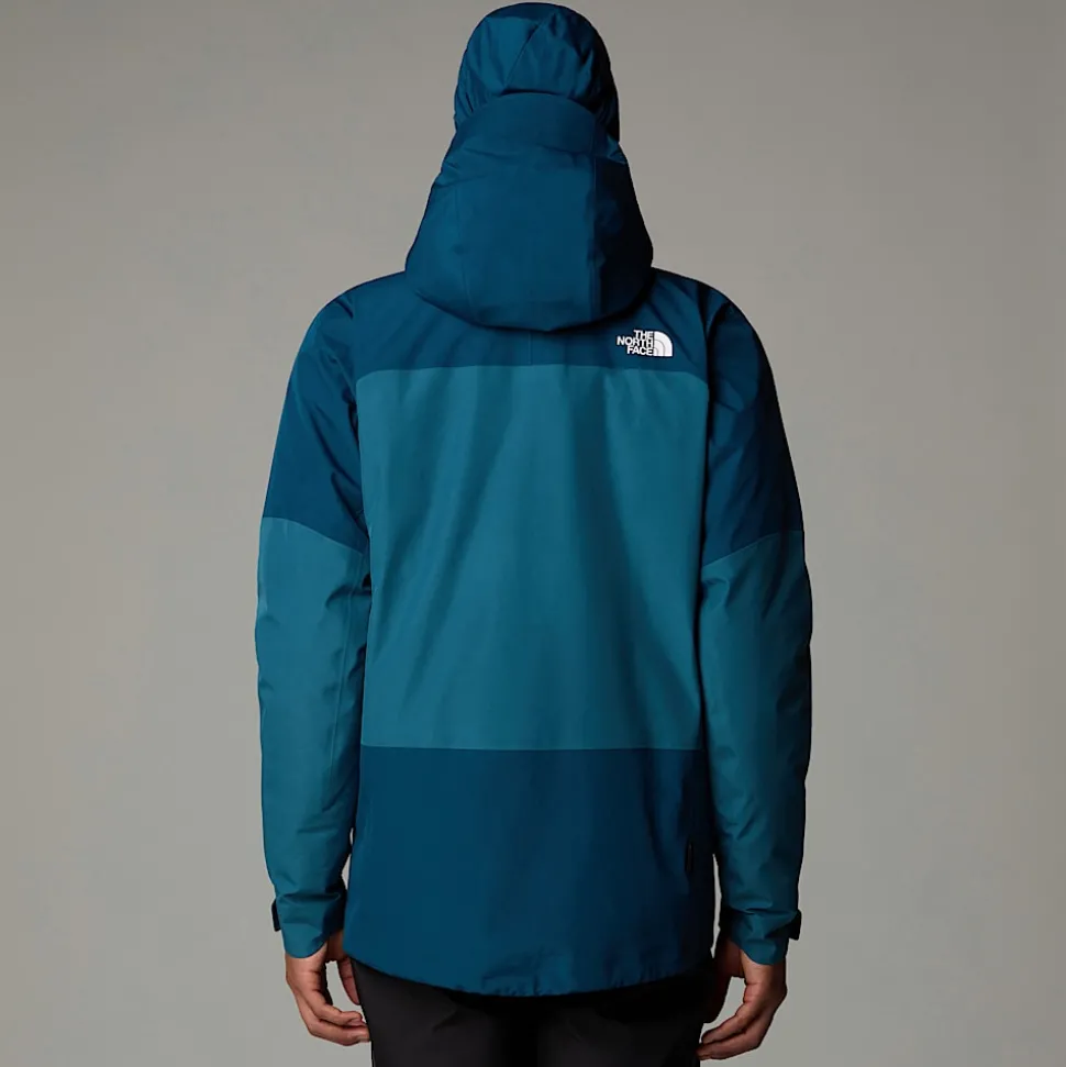 Best The North Face Jazzi 3L GORE-TEX® Jakke Til Herrer Midnight Petrol-Mallard Blue