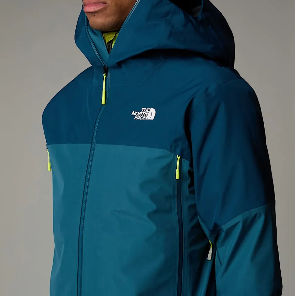 Best The North Face Jazzi 3L GORE-TEX® Jakke Til Herrer Midnight Petrol-Mallard Blue