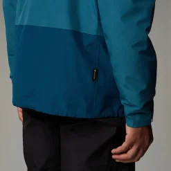 Best The North Face Jazzi 3L GORE-TEX® Jakke Til Herrer Midnight Petrol-Mallard Blue