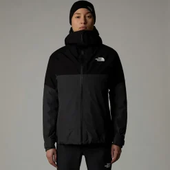 Sale The North Face Jazzi 3L GORE-TEX® Jakke Til Damer Anthracite Grey-TNF Black