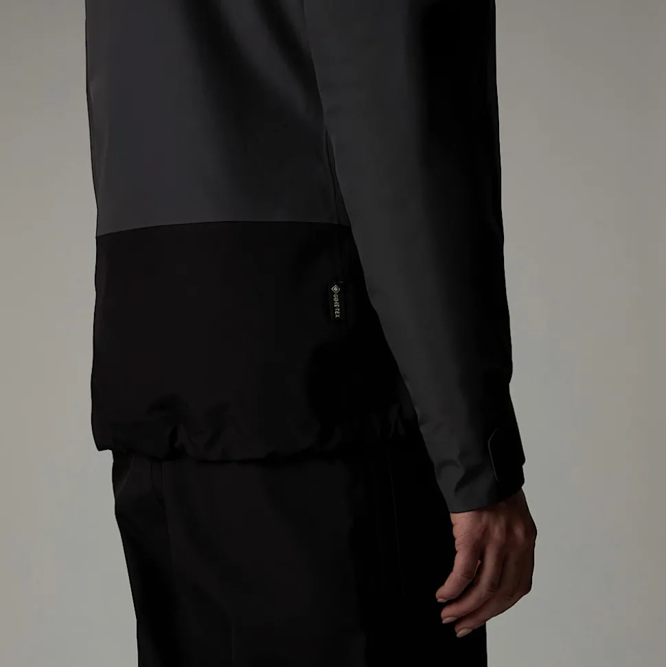 Sale The North Face Jazzi 3L GORE-TEX® Jakke Til Damer Anthracite Grey-TNF Black