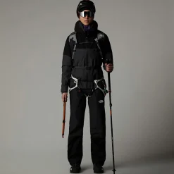 Sale The North Face Jazzi 3L GORE-TEX® Jakke Til Damer Anthracite Grey-TNF Black