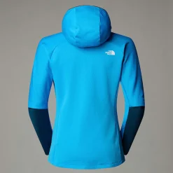 Discount The North Face Kikash Jakke Med Hætte Til Damer Belay Blue