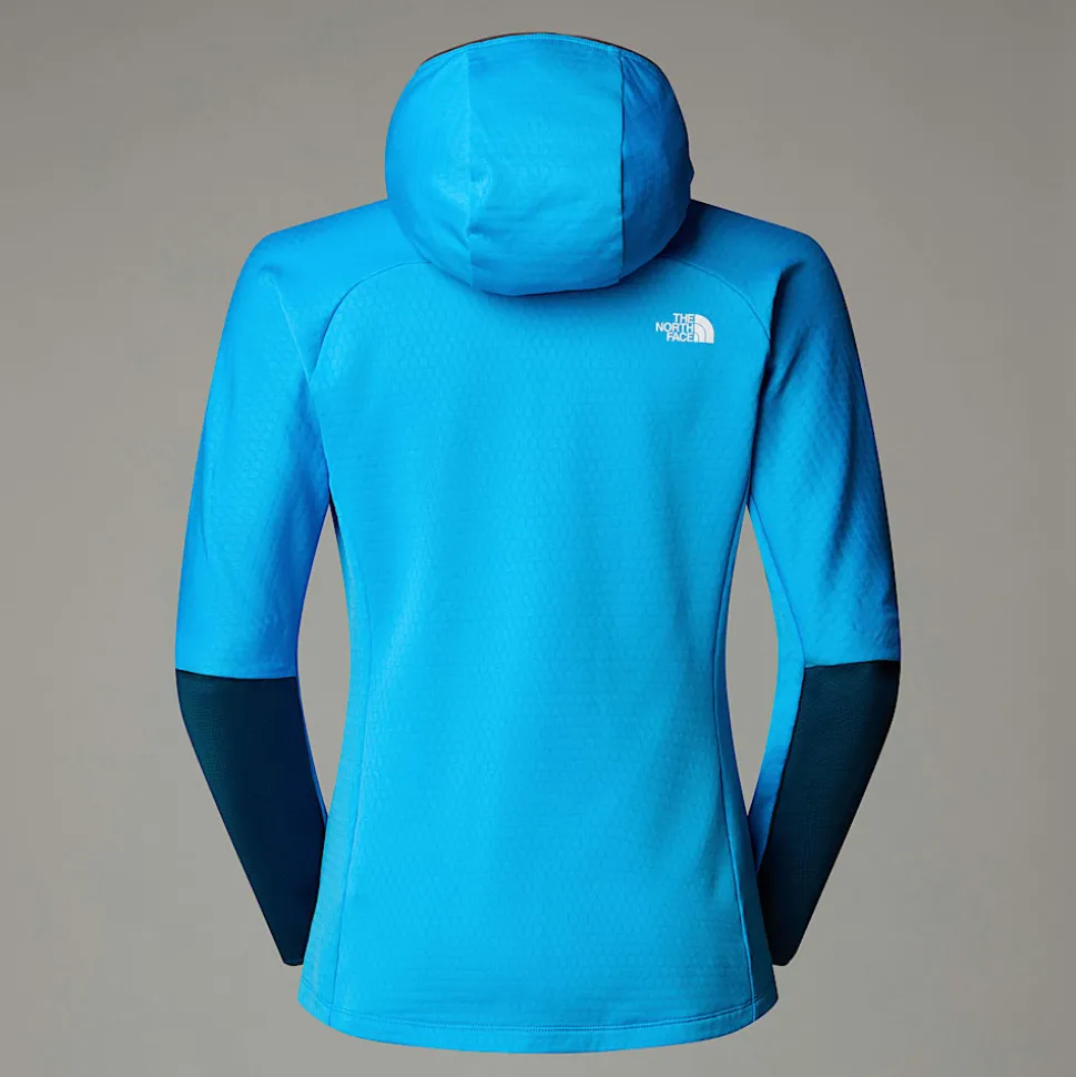 Discount The North Face Kikash Jakke Med Hætte Til Damer Belay Blue
