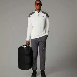 Online The North Face Kikash Sweatshirt Med Kvart Lynlås Til Herrer White Dune