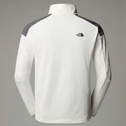 Online The North Face Kikash Sweatshirt Med Kvart Lynlås Til Herrer White Dune