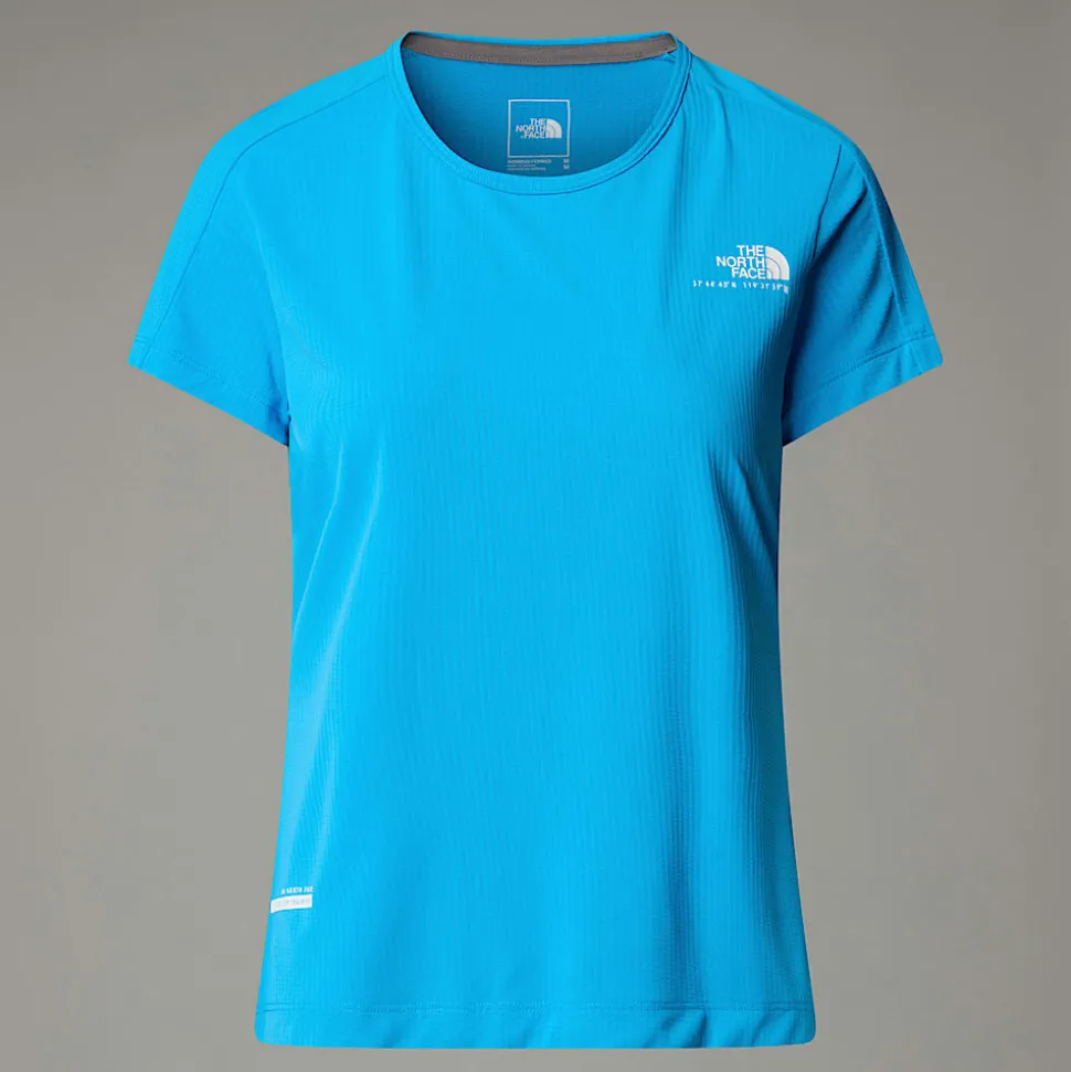 Shop The North Face Kikash T-shirt Til Damer Belay Blue