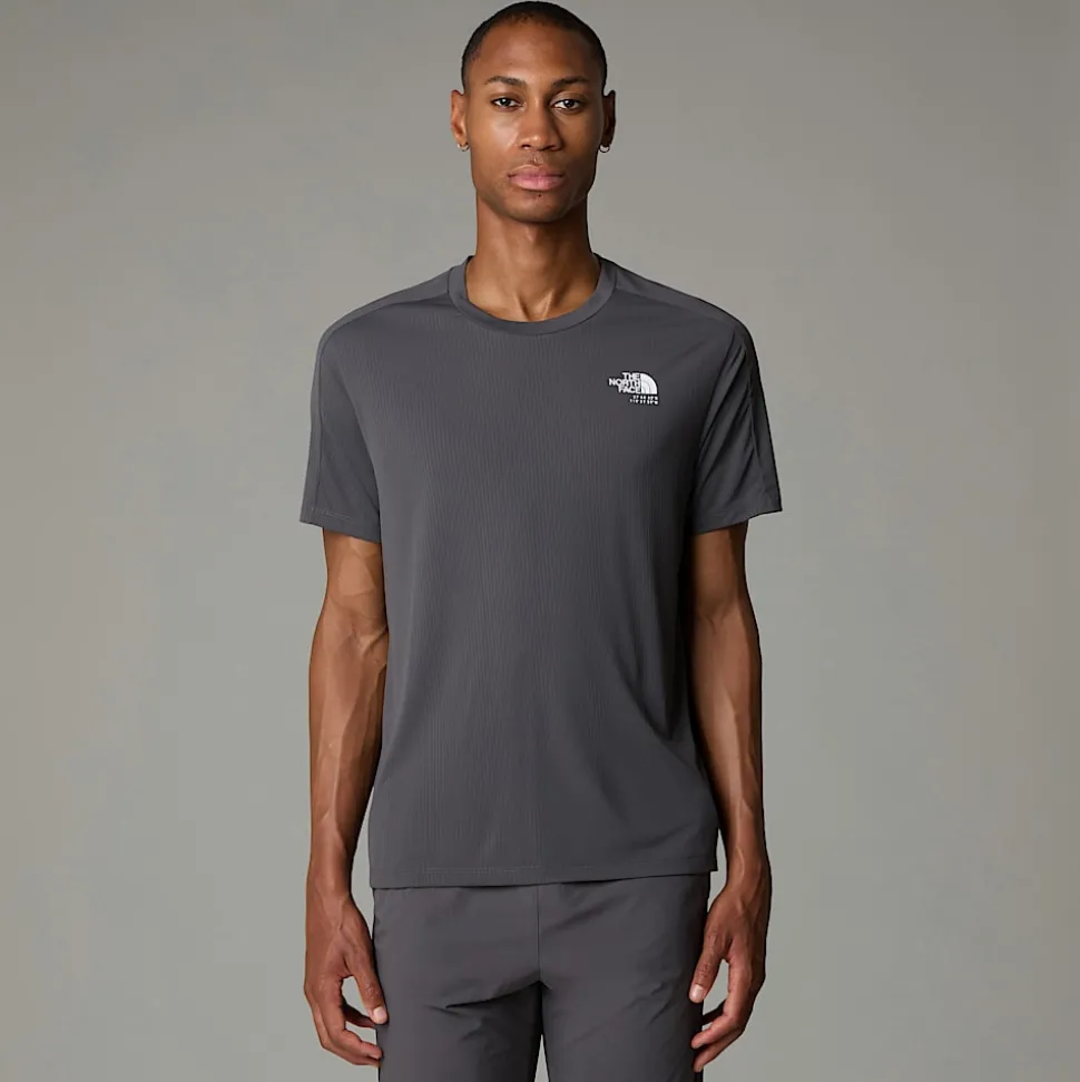 Online The North Face Kikash T-shirt Til Herrer Anthracite Grey