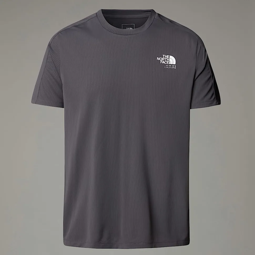 Online The North Face Kikash T-shirt Til Herrer Anthracite Grey