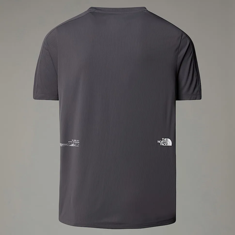 Online The North Face Kikash T-shirt Til Herrer Anthracite Grey