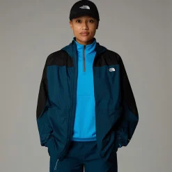 Online The North Face Kikash Vindjakke Til Damer Midnight Petrol