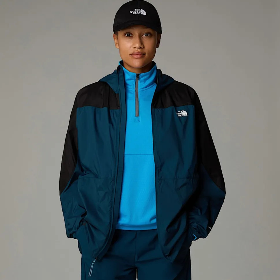 Online The North Face Kikash Vindjakke Til Damer Midnight Petrol