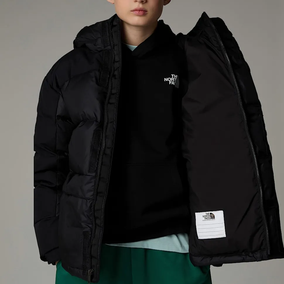 Outlet The North Face Kort Himalayan Dunparka Til Unge TNF Black