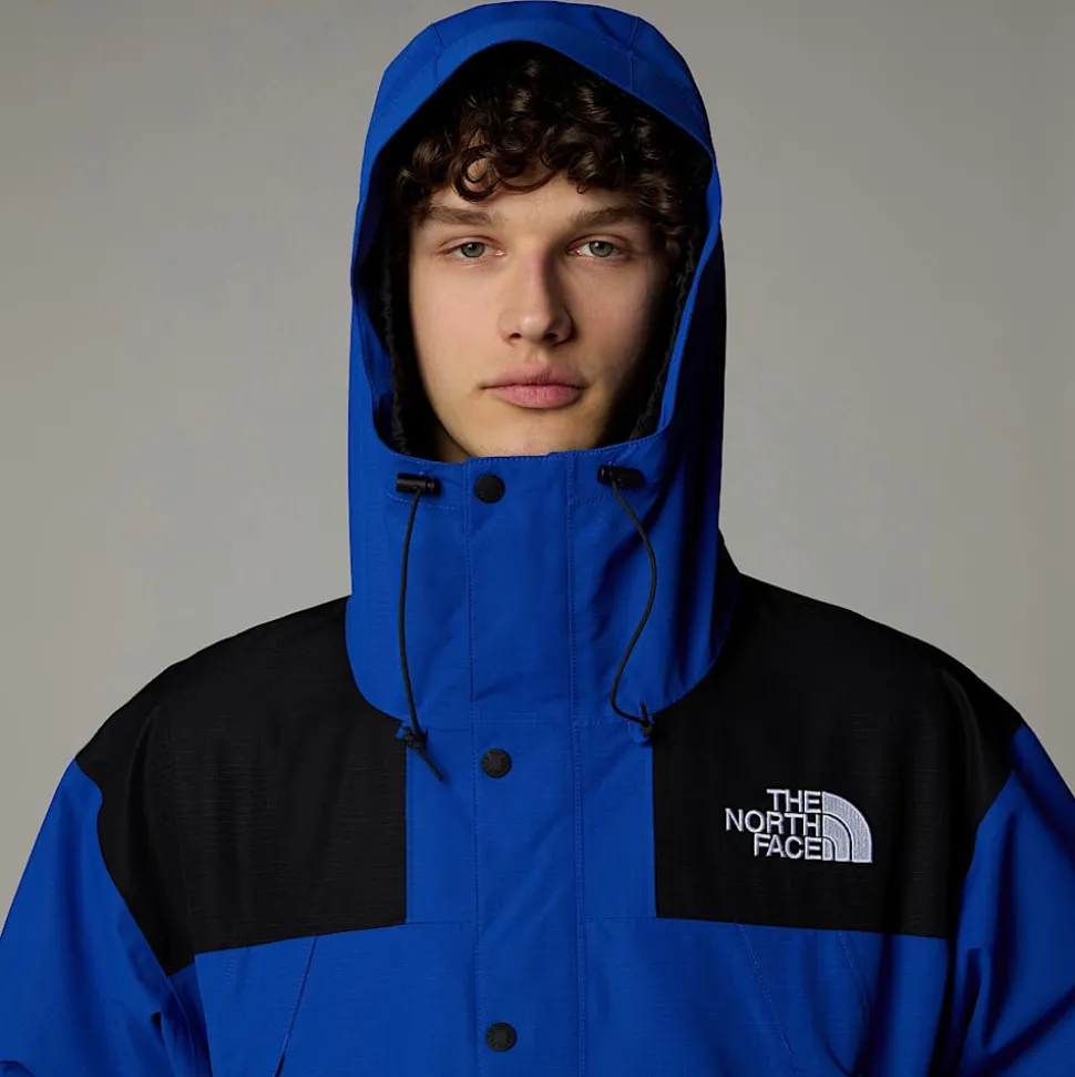 Hot The North Face Kort Mountain Mono Jakke Til Herrer TNF Blue-TNF Black