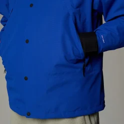 Hot The North Face Kort Mountain Mono Jakke Til Herrer TNF Blue-TNF Black