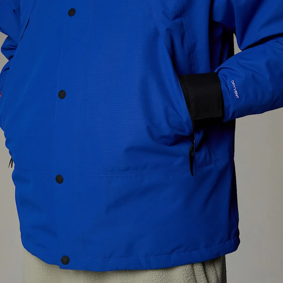 Hot The North Face Kort Mountain Mono Jakke Til Herrer TNF Blue-TNF Black